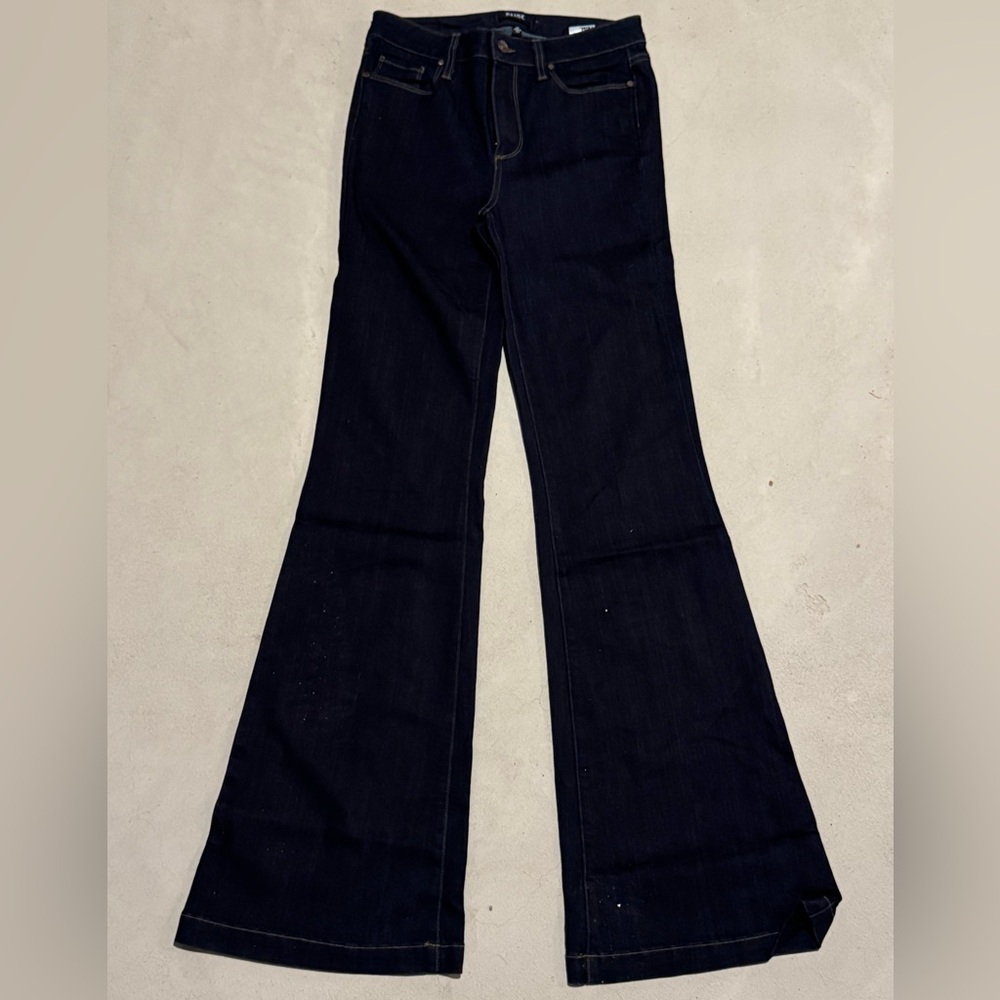 PAIGE Dark Flare Jeans